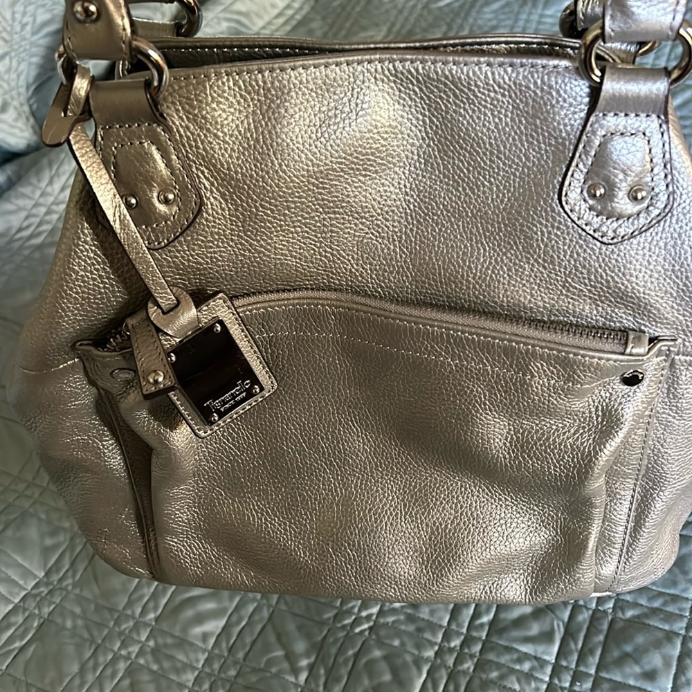 Tignanello All Leather Shoulder Bag